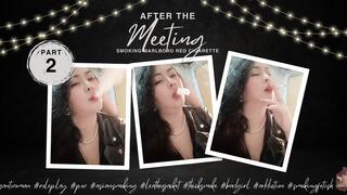 Custom : Part 2 After the meeting - Smoking Marlboro Red Cigarette - POV - RP - Audible