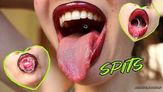 Drool dripping from my tongue 6