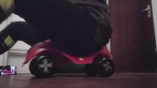 Ride on toy car crush