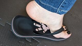 The insole slave Ritual