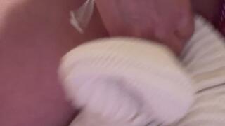 Peeing and rubbing on my sweater