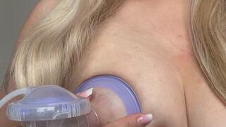 Milking my Veiny Tits - lactation