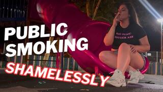 Public Smoking Shamelessly