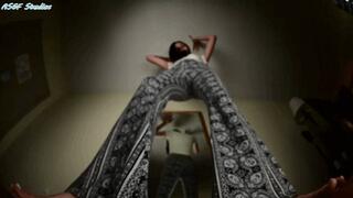 Wednesday pure POV of her big soles! - MOV