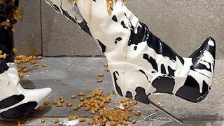 Piss in Boots -7 Inch Jialuowei Boots destroyed MP4