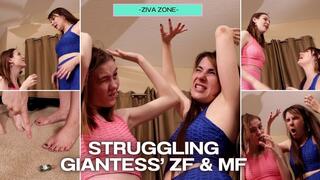 4K Ziva Fey - Struggling Giantess Growth Potion With Mewchii Fey