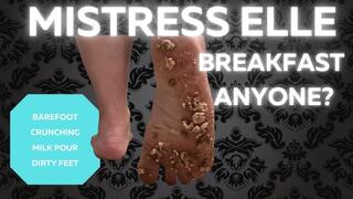 Breakfast for those beneath me