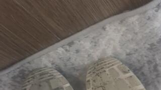 Yoga Class POV – Crushed Under Her Dirty High School Nikes