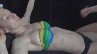 Deep pushing into a soft pulled in belly 2Ma