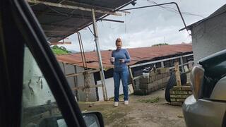 The old yellow chevette