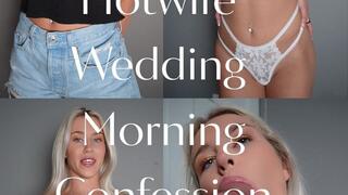 Hotwife Wedding Morning Confession