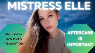 Obedience Has Consequences - AFTERCARE