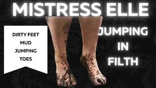 Jumping in mud, just for you