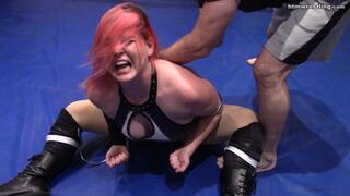 Aria Blake vs Duncan Mixed Wrestling -SDMP4