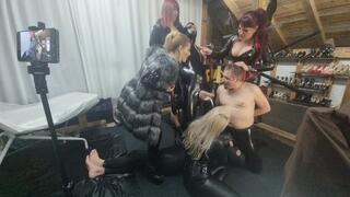 Bisex play and cock sucking with my girls and my slaves