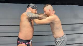SMFC-49 David Angell vs Aaron Hummer wrestling practice