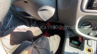 My Red Pump and my Nylon - mixed view