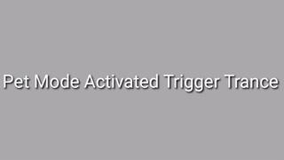 Pet Mode Activated Trigger Trance Audio