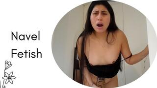 Bumping my belly button