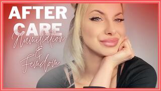 720MP4 Aftercare: Humiliation and Femdom - Pretty , nice and sweet blonde Domme gives you aftercare after intense humiliation and Femdom