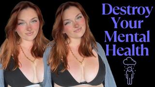 Destroy Your Mental Health - Unethical Findom Homewreck Homewrecker Goddess Worship Loser Verbal Humiliation Degradation