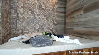 Asian Goddess Cleaning My House and Releasing Stinky Farts - by Kiara Nissei - Part 1