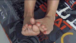 My long toes will drive you crazy c