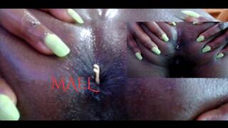 You Got Ruined Head First In Oily Anal Vore - Unaware Giantess Ebony Ass Smothering