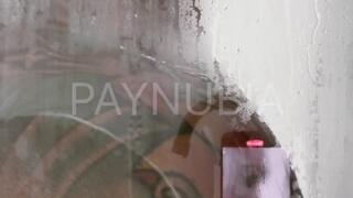 Steamy Shower View Through the Glass with a Full-Body Finale