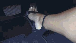 Hard revving and tease you by my sexy legs 2a