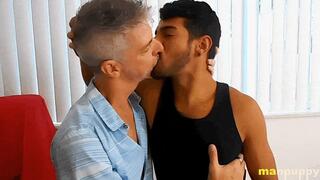 Hot Gay Kissing 9 - Sebastian Cums - Richard Lennnox - Manpuppy - MP4 1080