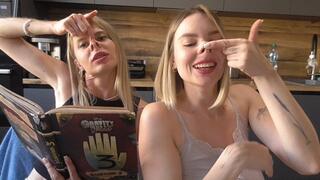 PIG'S NOSE ARE READING