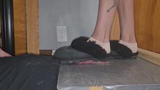 Ugg slipper cock crush