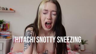 Hitachi Snotty Sneezing
