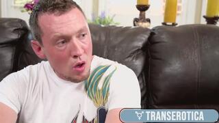 Transgender Bambi Bliss Gets Dicked In The Ass & Throat By Pierce Paris!