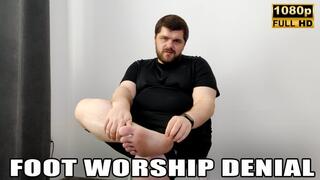 KingMarti: Foot Worship Denial With JOI - Full HD 1080p