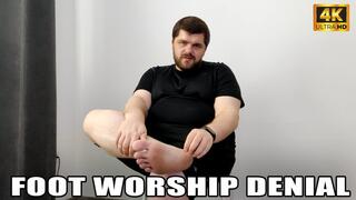 KingMarti: Foot Worship Denial With JOI - 4k UHD 2160p