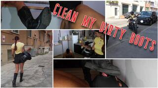 Clean my dirty boot
