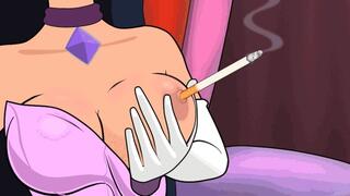 Dark Side Smoking Fetish Princess Cigarette Smoking Sex