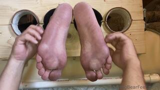 Hold Still - tickle endurance test for rugged dirty feet