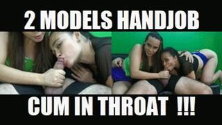 HANDJOBS BLOWJOB 250714BD2 SARAI + VIOLET THROATPIE ONE HAND AND ONE MOUTH MAKING DIRTY THINGS WHILE SUCKING COCK + FREE SURPRISE SHOW
