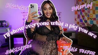 Female Feeder Blackmails You