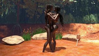 Plasma Moon Catfight in the Grogon Quick sand Pit part 1 mov