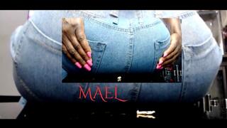 Tiny Man Ruined In Jeans Ass-Fyxiation With Giant Ass Smothering