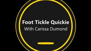 Foot Tickle Quickie with Carissa Dumond (Small)