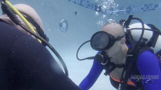 Tough GI Jane Scuba Instructor, Stormy Lynn, Has Unique Relaxation Skills Drills