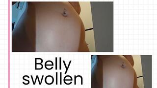 My belly button swollen