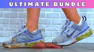 Goddess Amber - Busting the Cum From Your Balls In My Muddy Nike Air Max 2021 - 196 Ultimate Bundle - Trample Trampling CBT Crush Crushing Shoejob Footjob Cumshot Dirty Trainer Trainers Shoe Foot Feet Fetish