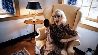 Peaches and Lola - Tradwife Punishes Husband with Hairbrush Spanking OTK 4K