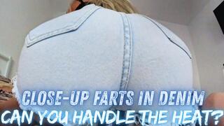 Close-Up Farts in Denim – Can You Handle the Heat?